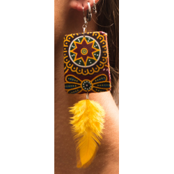 Boucles d'oreilles en...