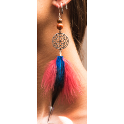 Monoboucle en plumes - Cabaret
