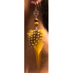 Monoboucle en plumes - Lumia